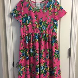 ASOS Pink Flower Baby Doll Dress